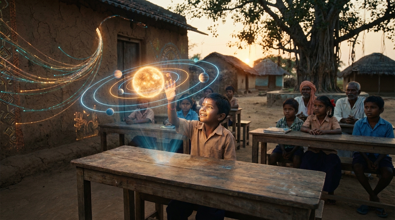 3D AI Websites: Transforming Indian Rural Education Platforms