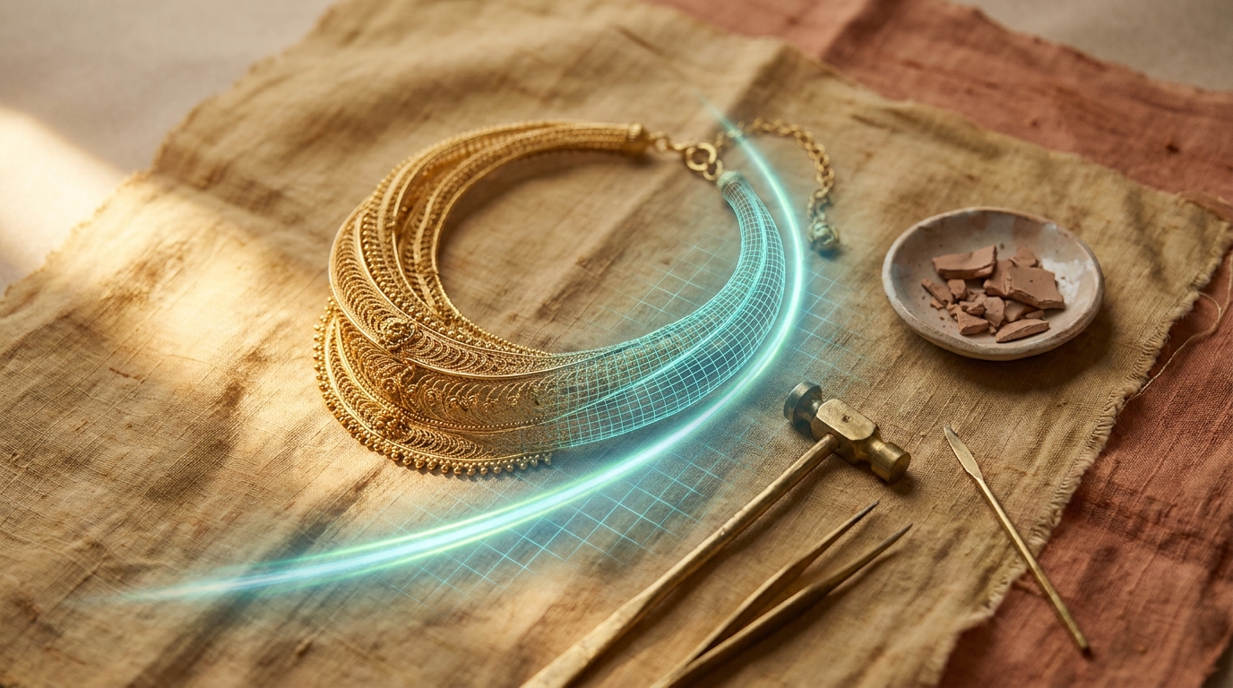 The Role of 3D AI Websites in Promoting Indian Sustainable Jewelry Brands