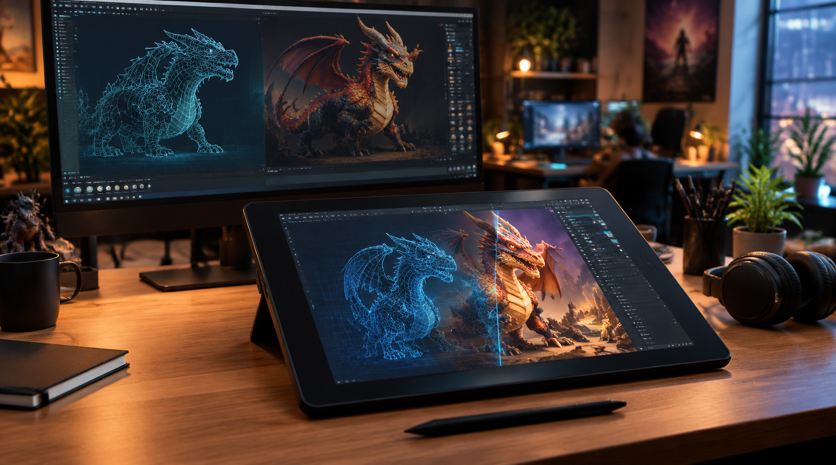 AI-Driven 3D Websites for Game Developers to Showcase Projects