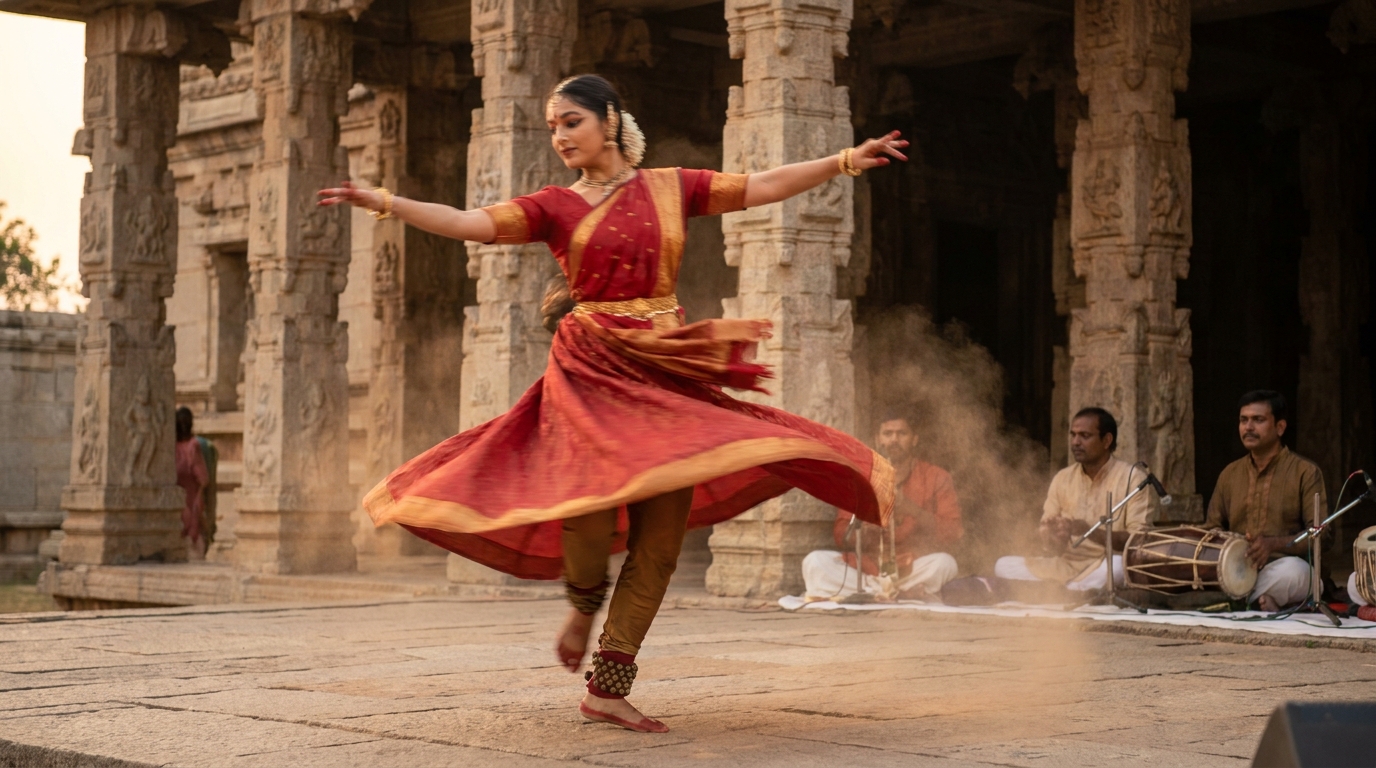 How AI 3D Websites Empower Indian Dance Studios to Showcase Classes