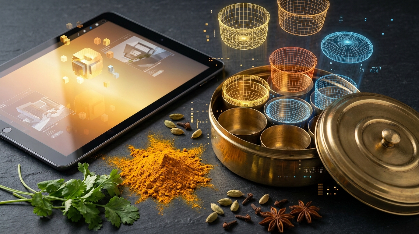 How AI 3D Websites Enhance Interactive Cooking Shows for Indian Chefs