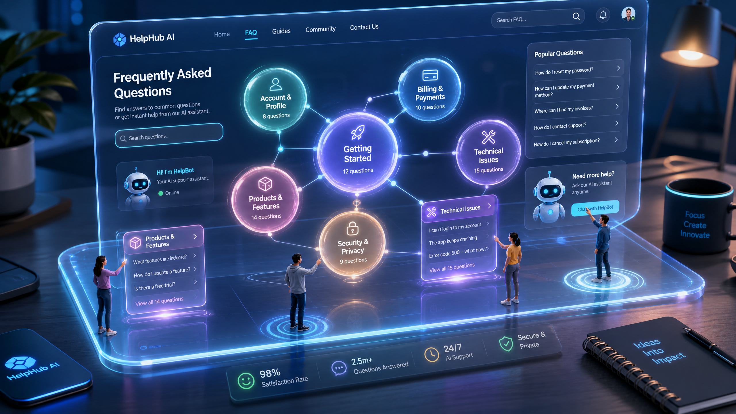 How to Use AI 3D Websites to Create Interactive FAQs for Customer Support