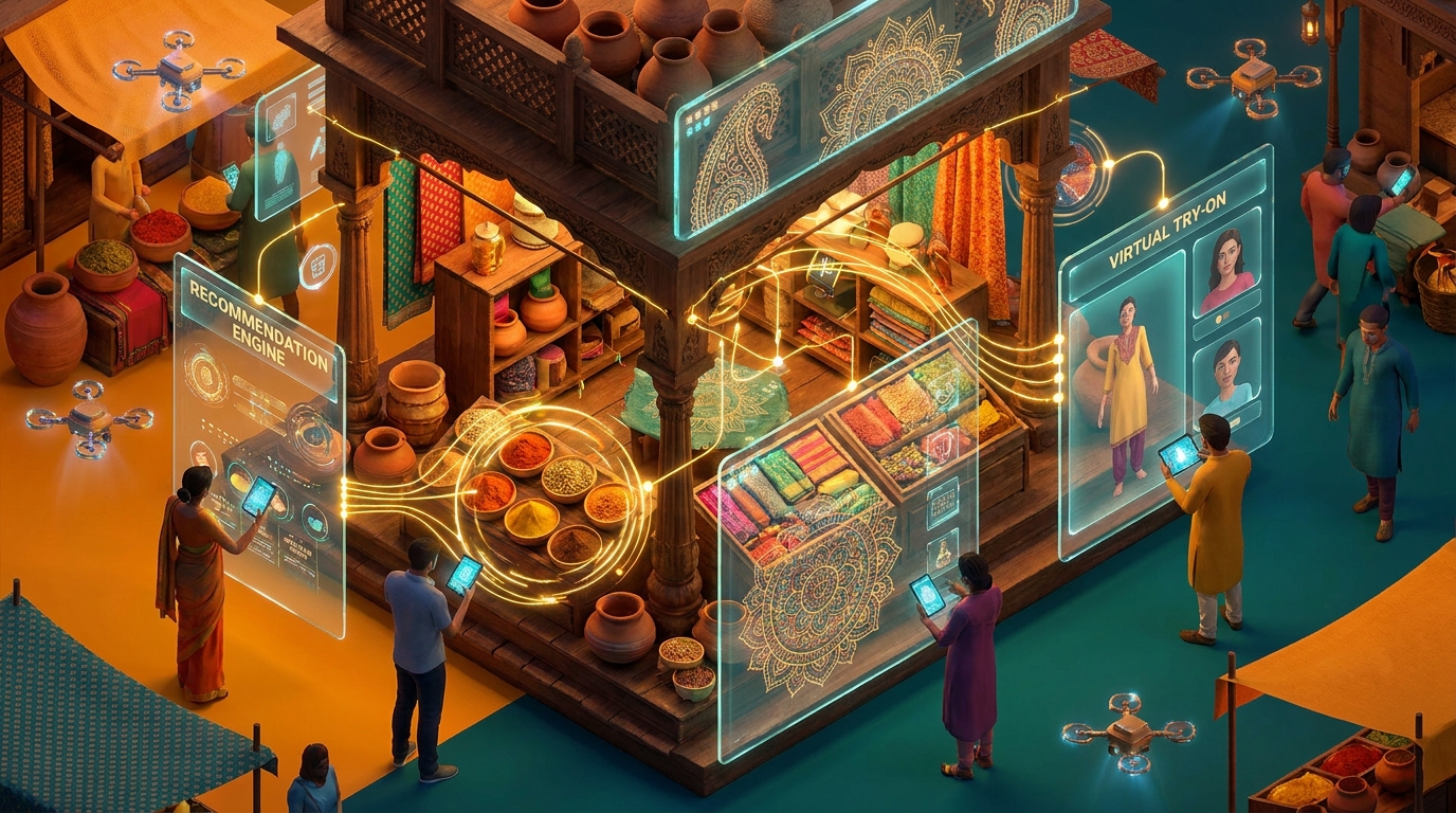 Implementing AI-Driven Interactive Features on Indian E-commerce Platforms