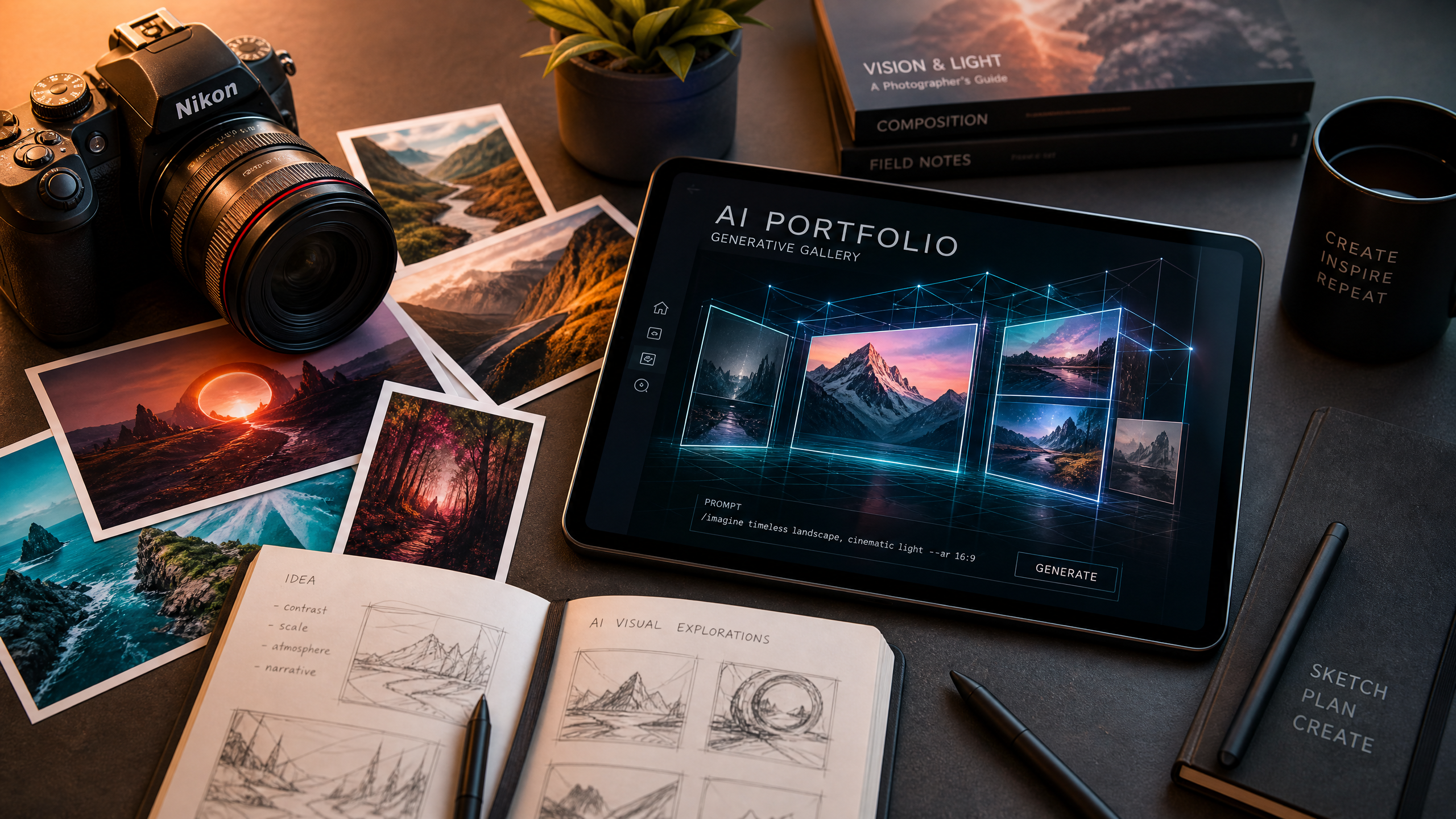 AI-powered Portfolios: A Game-Changer for Emerging Fine Art Photographers