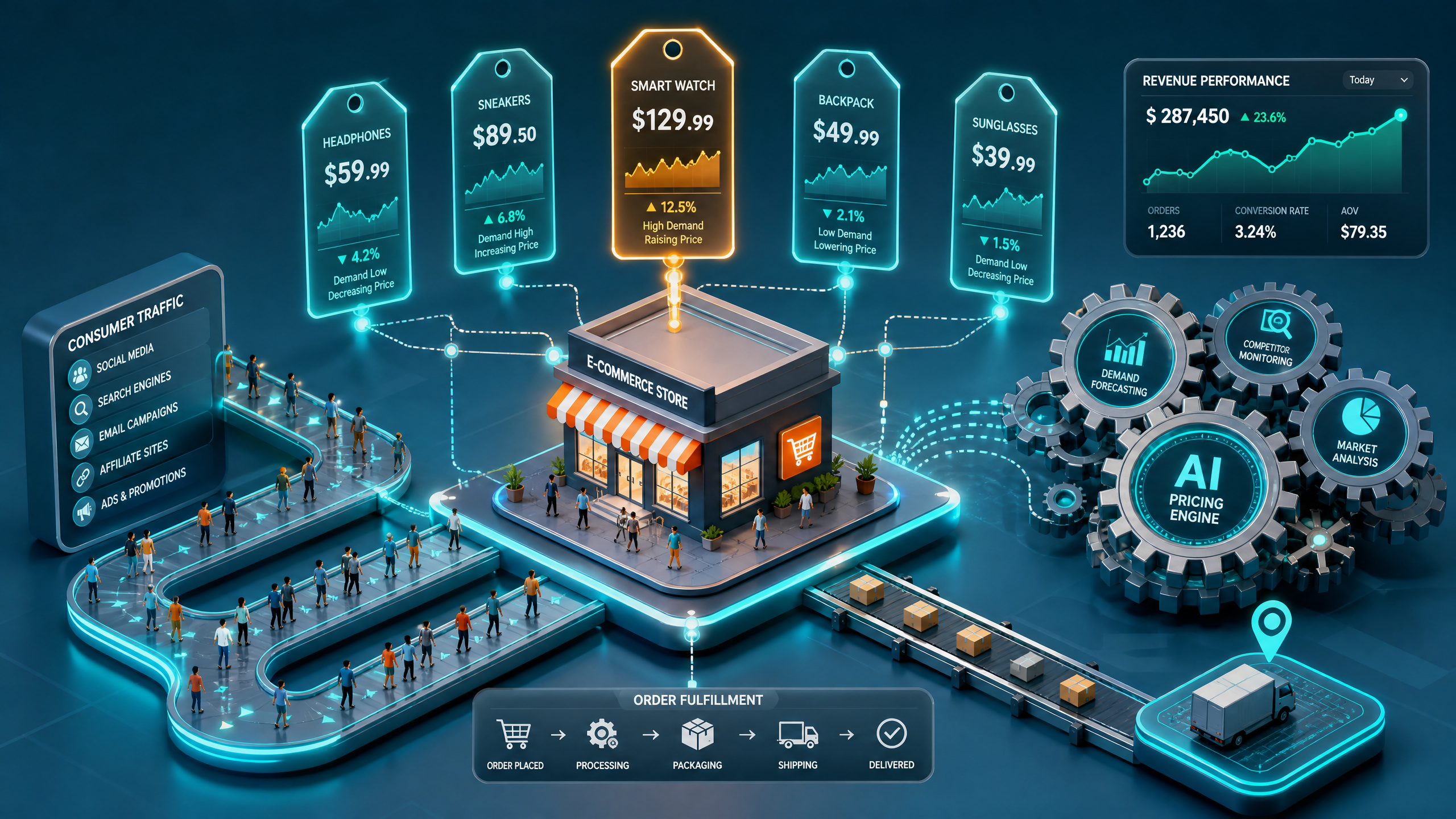 How to Use AI Websites to Implement Dynamic Pricing Strategies for E-commerce
