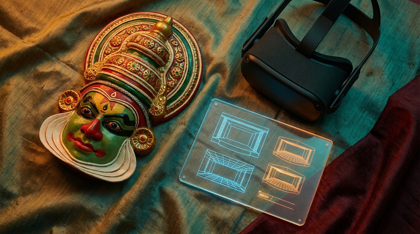 Crafting Immersive 3D AI Websites for Indian Theater Productions