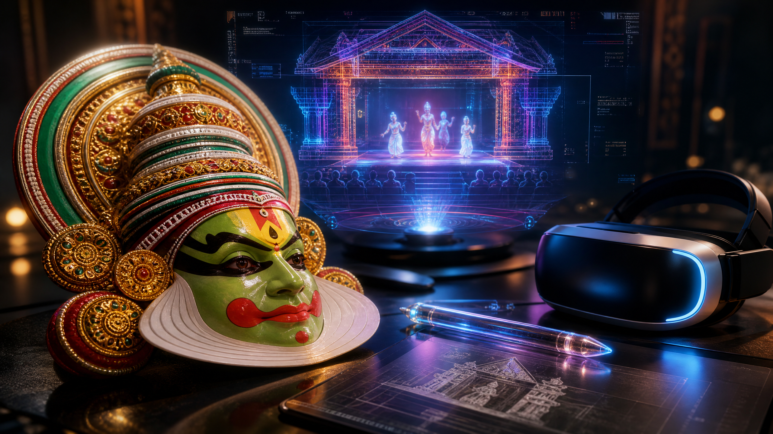 Creating Interactive 3D AI Websites for Indian Film and Theater Promotions