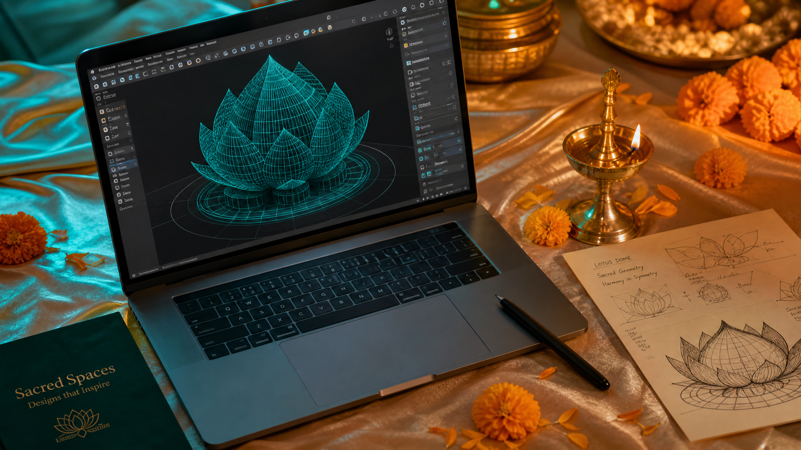 Design Tips for 3D AI Websites for Indian Cultural Events