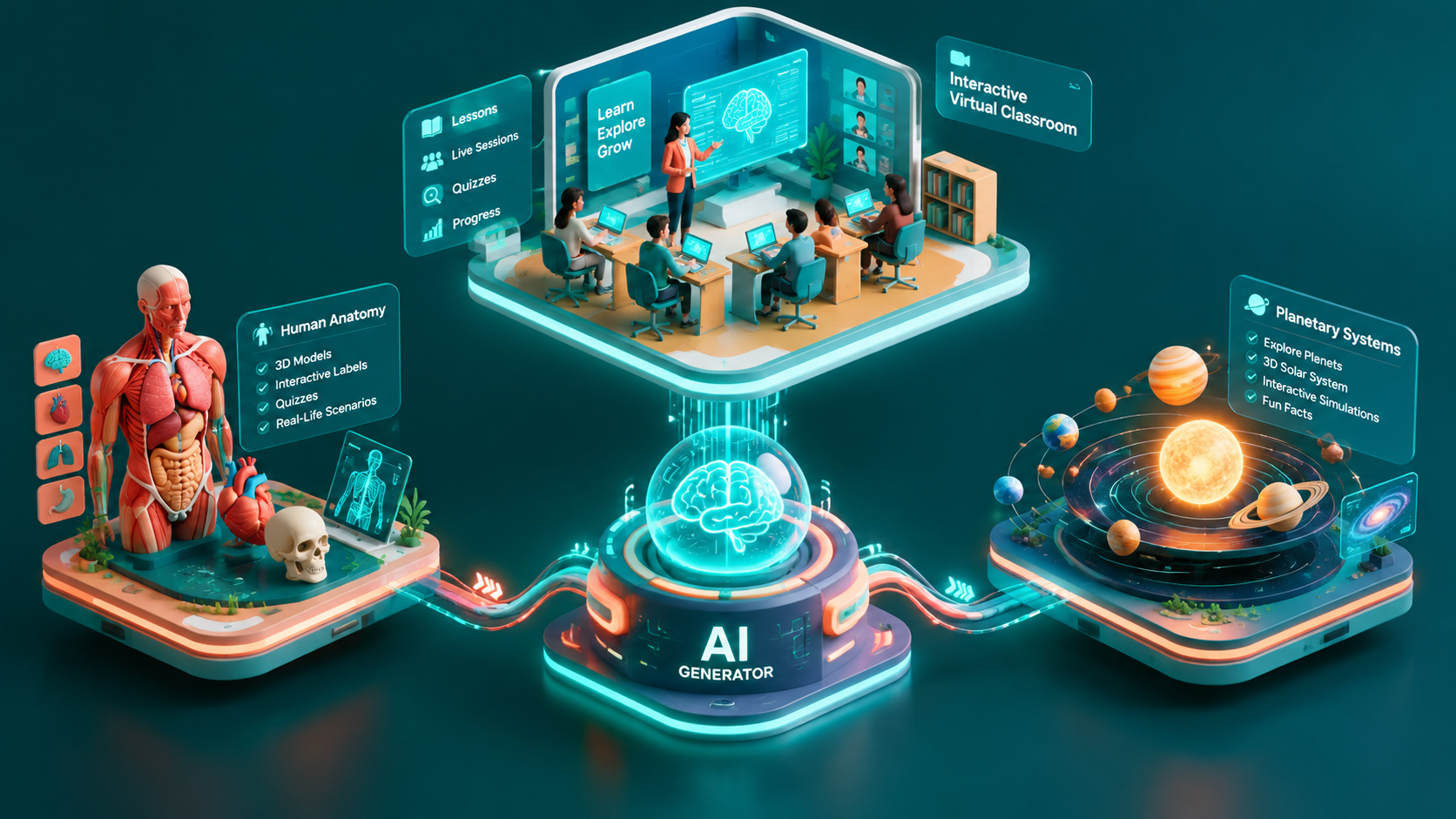 Step-by-Step Guide to Designing Interactive E-Learning Platforms with 3D AI Website Builders