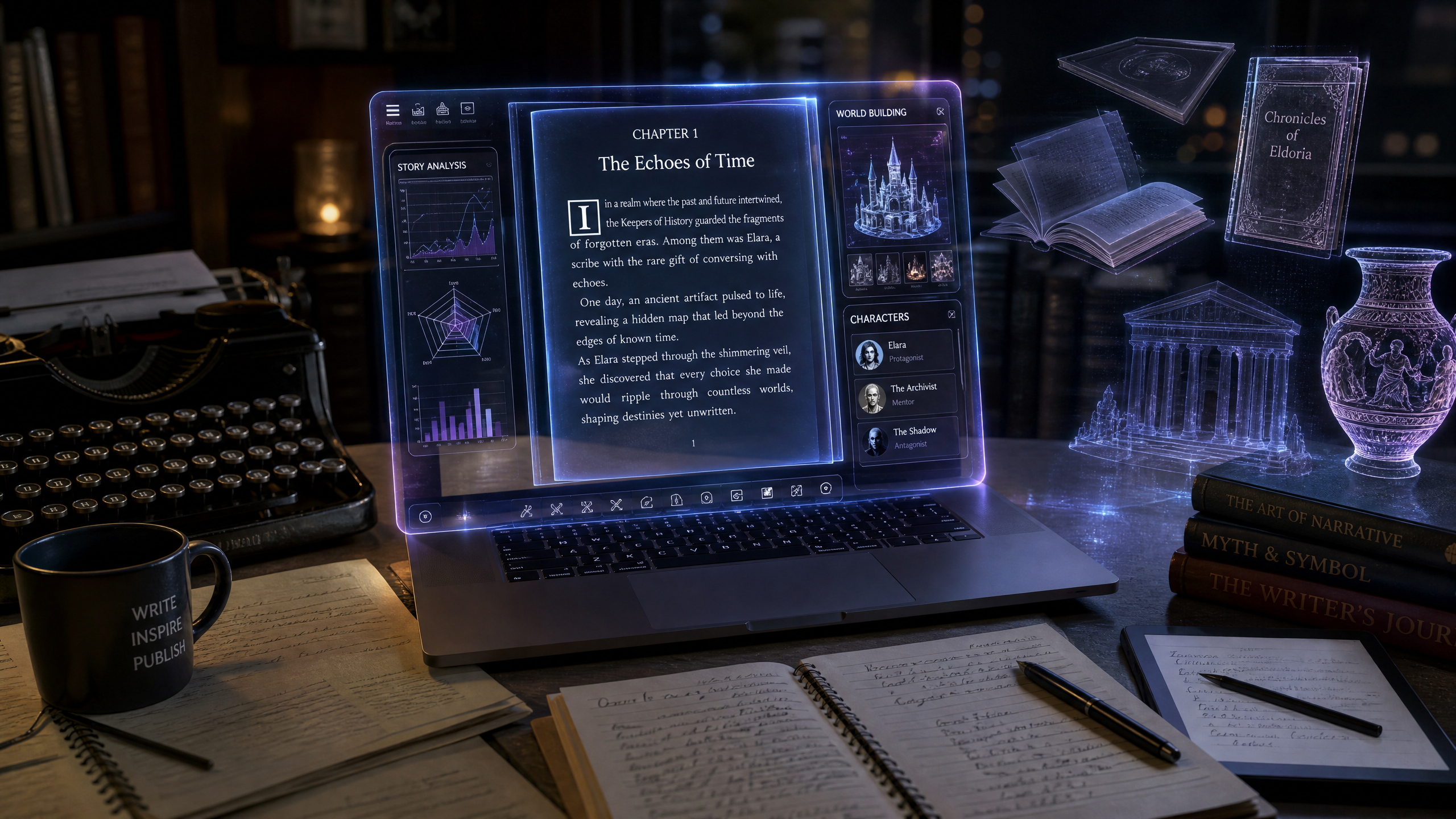 3D AI Websites for Authors, Publishing & Media Creators: A Comprehensive Guide