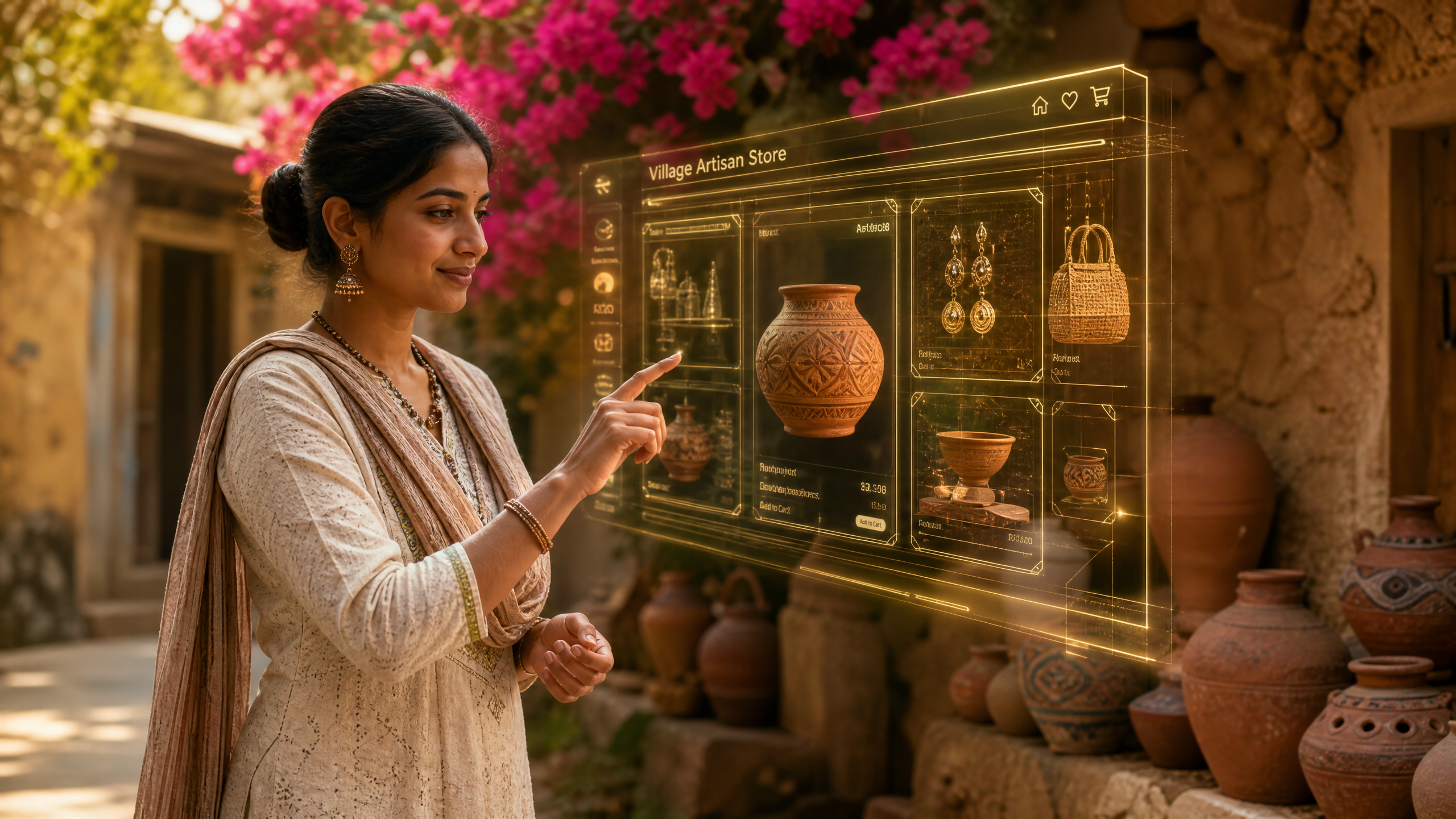 How Draftly's AI 3D Websites Empower Indian Women Entrepreneurs