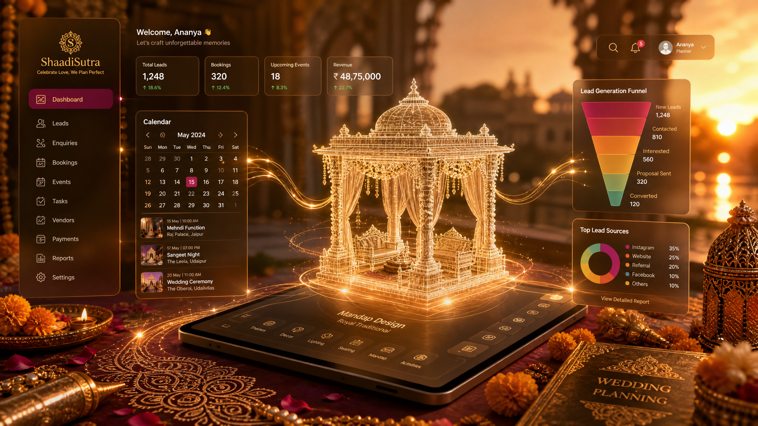 Draftly Customization: Crafting Unique Experiences for Indian Wedding Planners