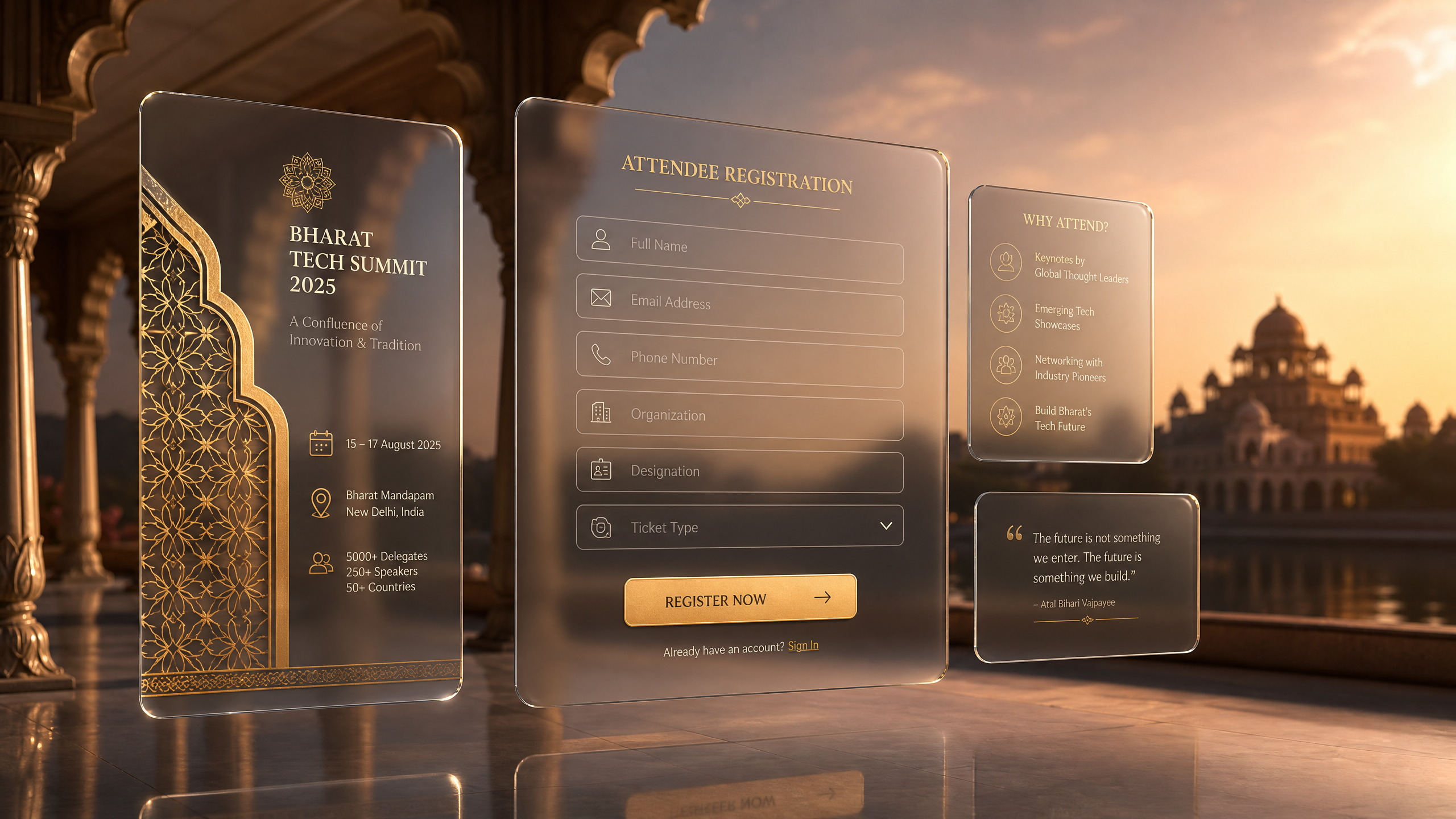 Draftly Tips for Creating Dynamic Event Registration Pages for Indian Conferences