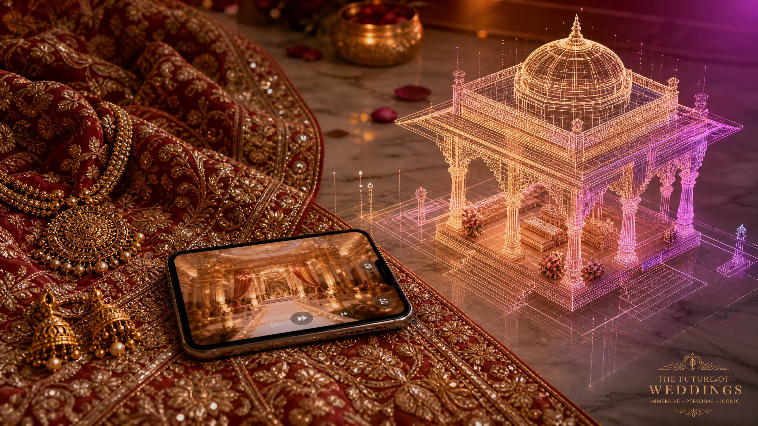 How 3D AI Websites Are Shaping the Future of India's Wedding Planning Industry