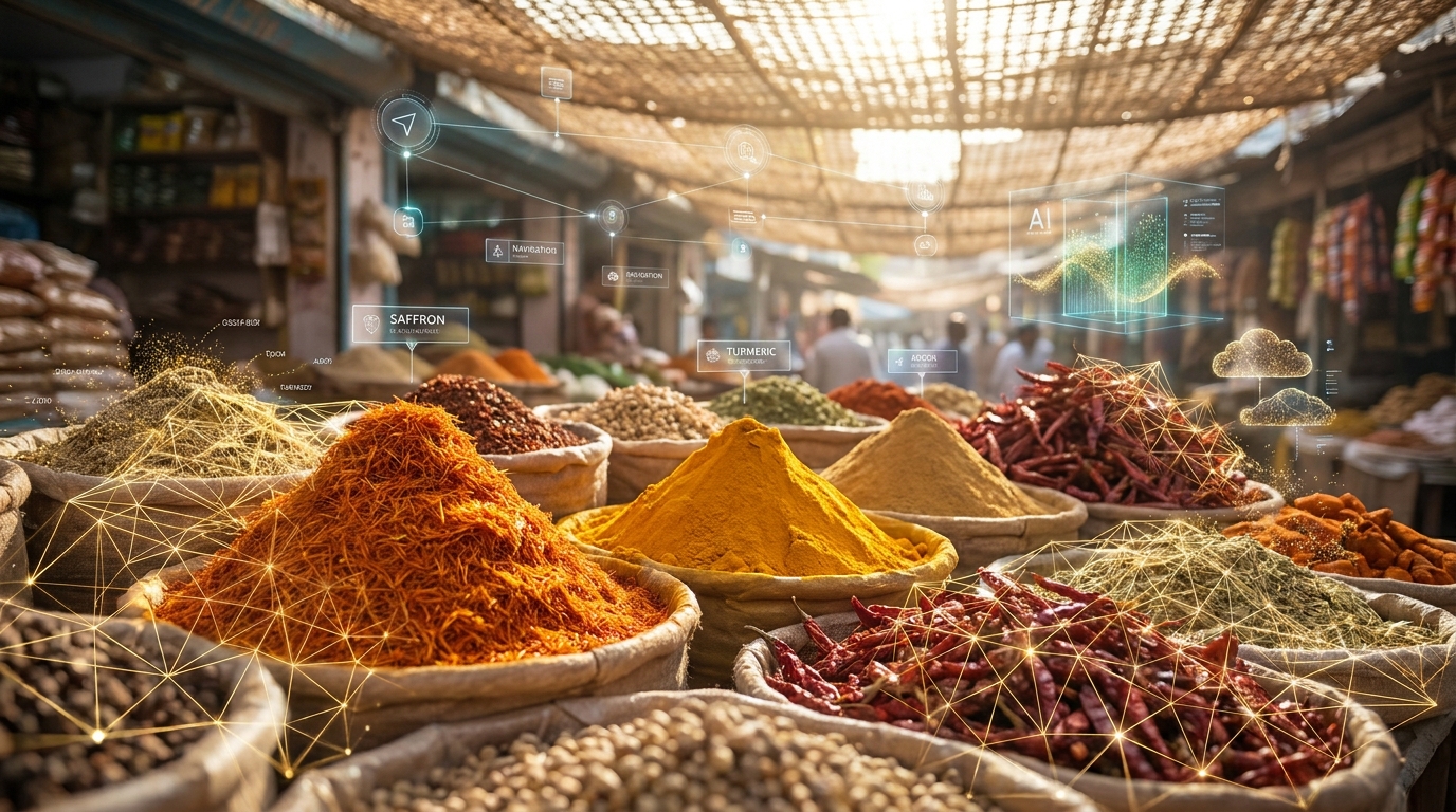 How 3D AI Websites Facilitate Growth in Indian Local Food Markets