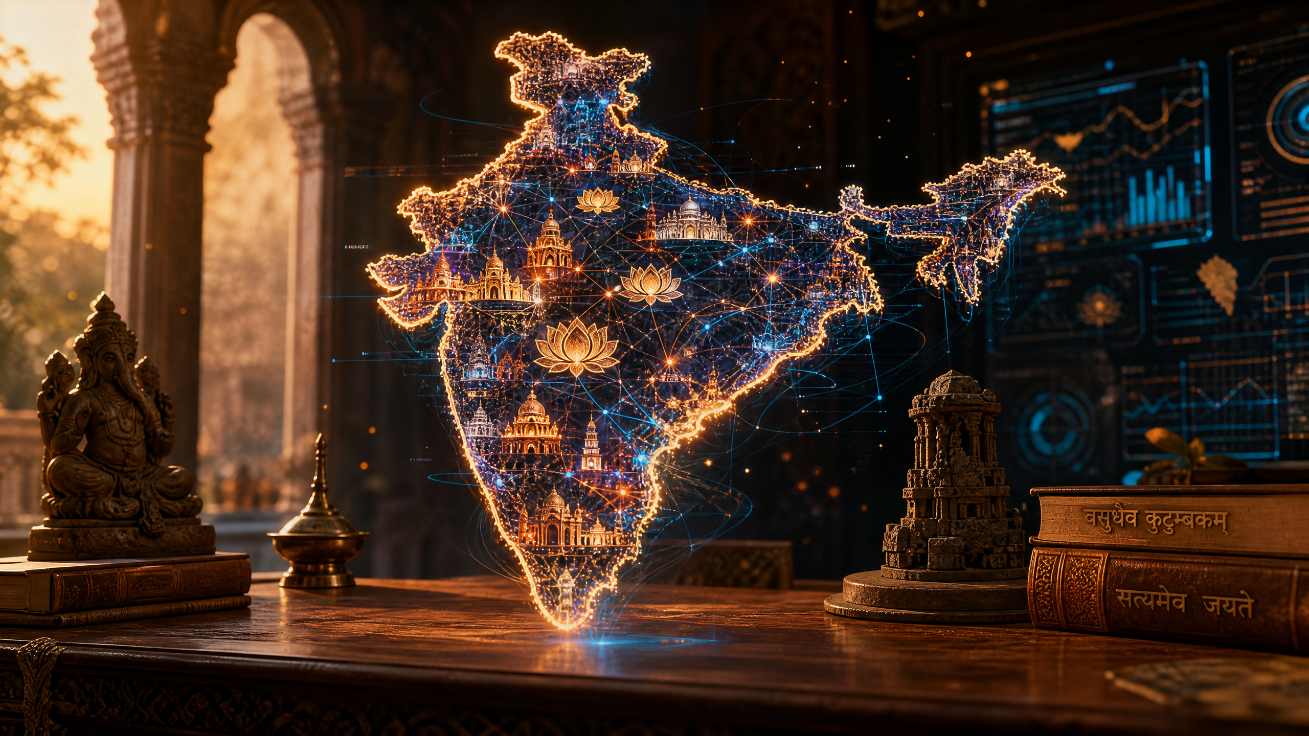 How 3D AI Websites Enhance Outreach for Indian Cultural Exchange Programs