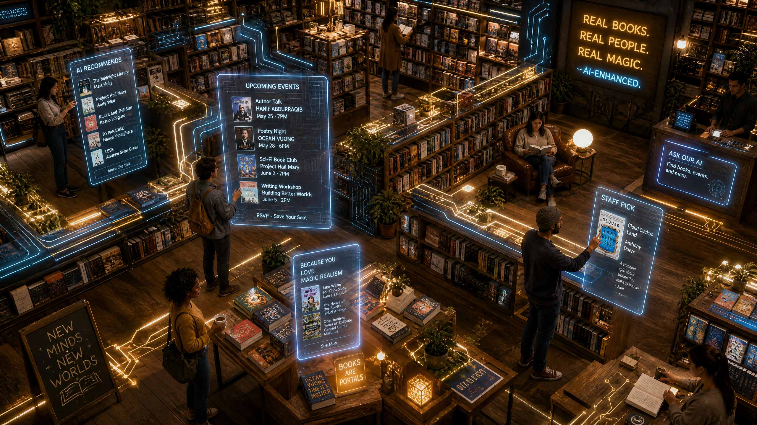How Bookstores Use AI Websites to Enhance Loyalty and Events
