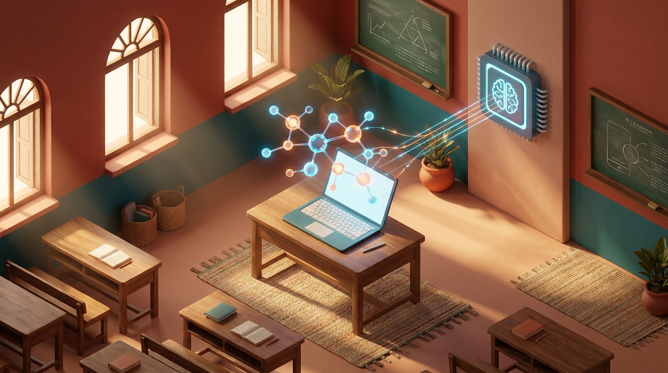 Creating Immersive Web Experiences for Indian E-learning Platforms Using 3D AI