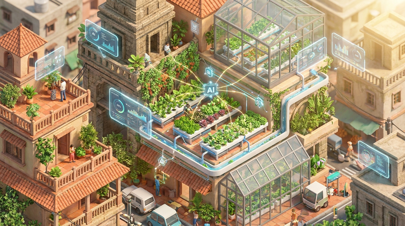 How to Launch a 3D AI Website for Indian Urban Farms