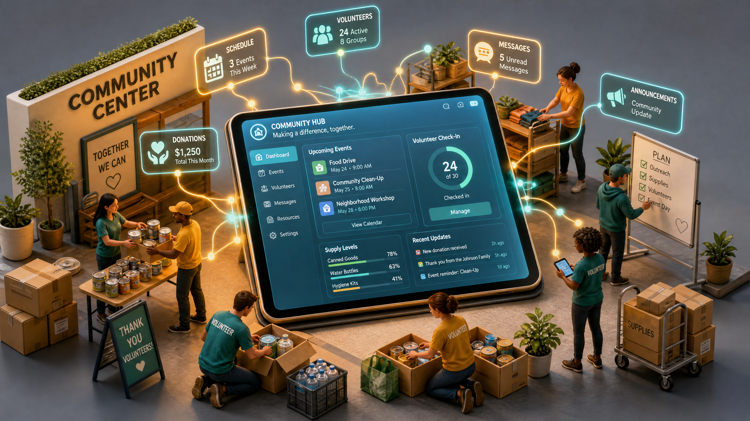 How to Leverage AI Websites for Better Volunteer Management