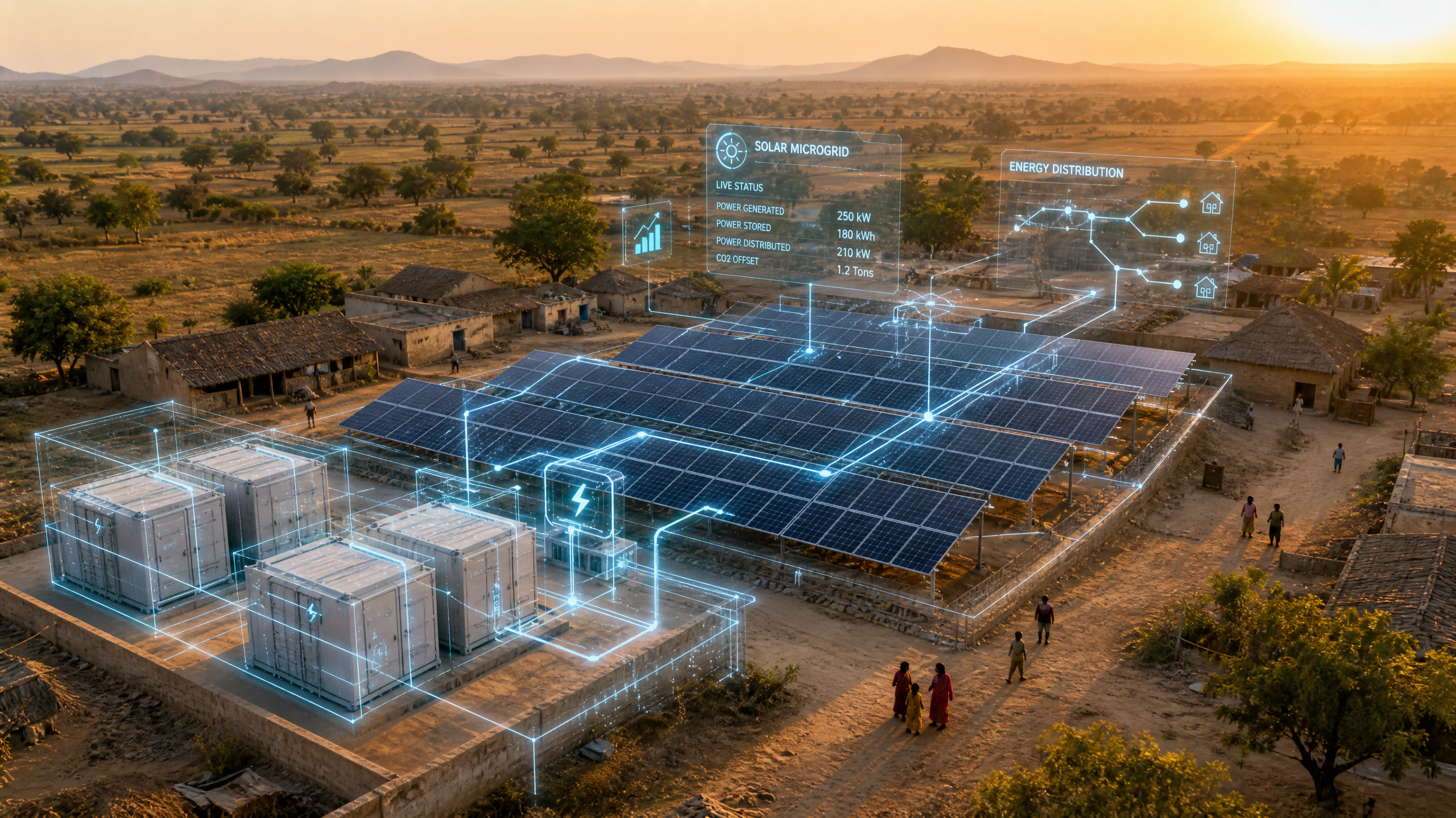 Leveraging 3D AI for Renewable Energy Projects in Rural India
