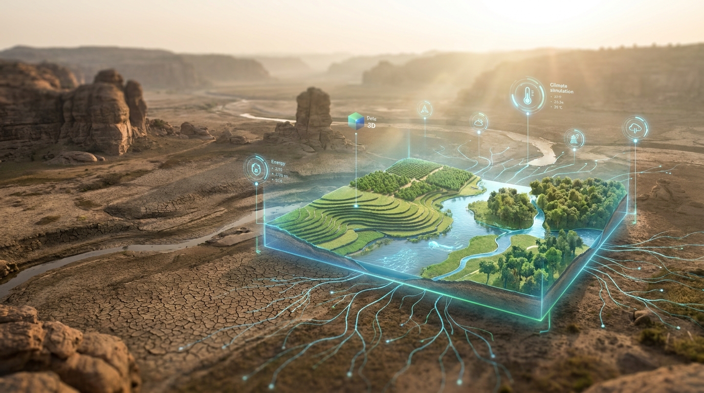 Leveraging 3D AI Websites for Climate Change Awareness in India