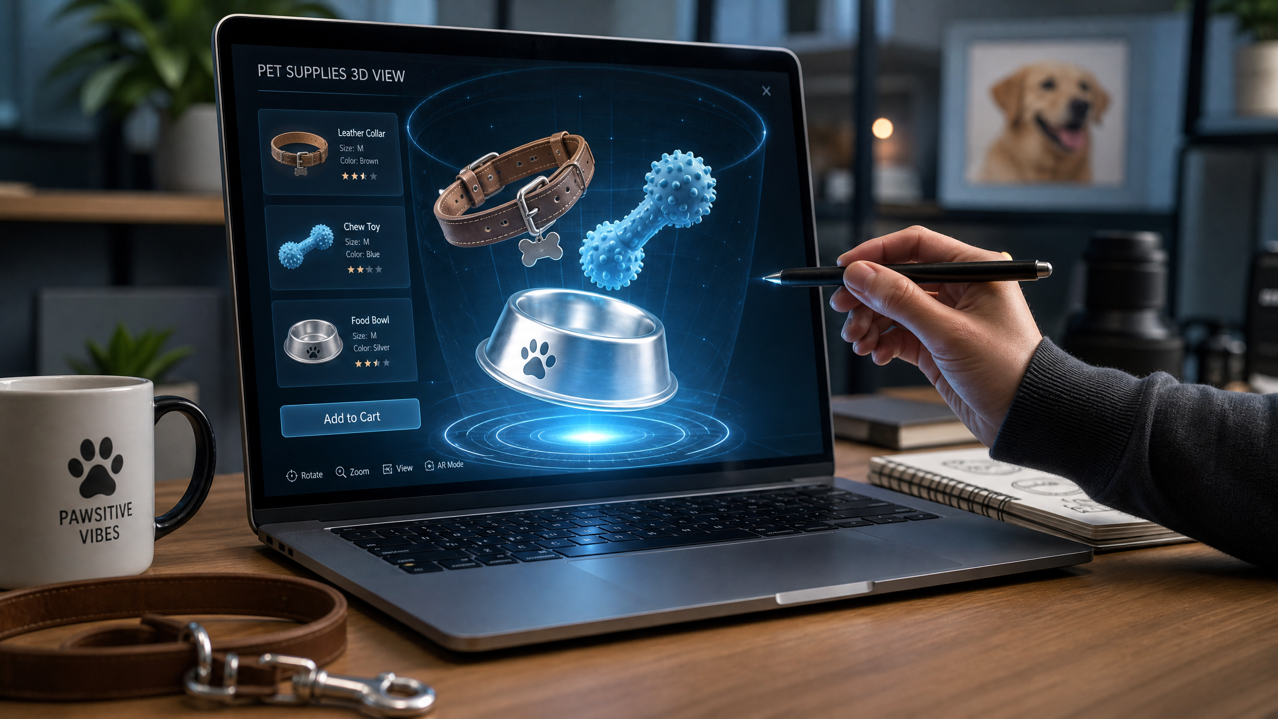 How Pet Supply E-commerce Stores Use 3D AI Websites for Better Customer Engagement