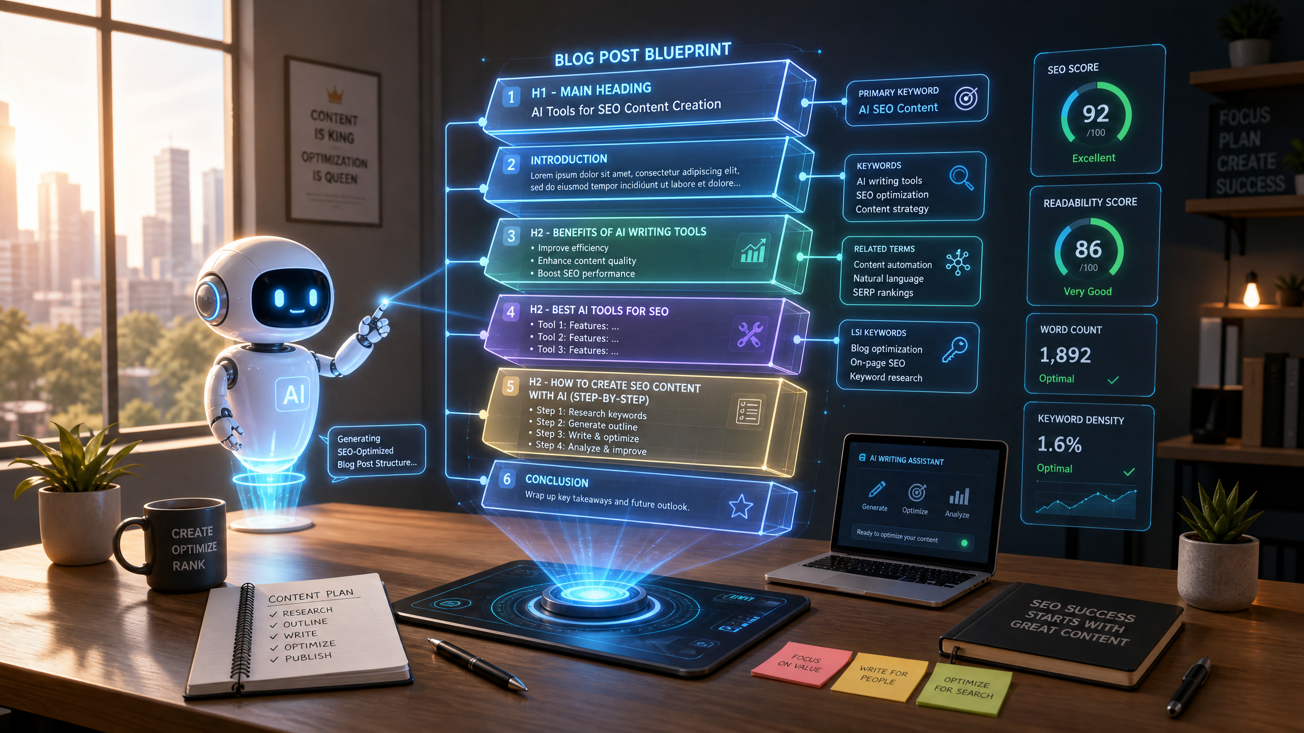 How to Craft SEO-Friendly Blog Posts with Draftly's AI Tools